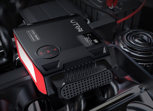 JUMP STARTER UTRAI BOOSTER POWERBANK КОМПРЕССОРНОЕ СТАРТЕРНОЕ УСТРОЙСТВО 4в1