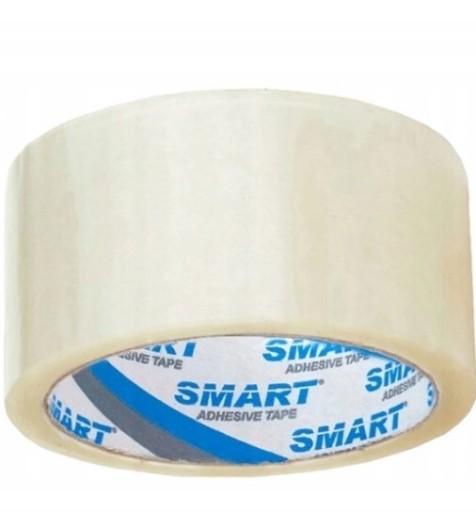 ЛЕНТА УПАКОВОЧНАЯ SMART, ПРОЗРАЧНАЯ, 48/50 м