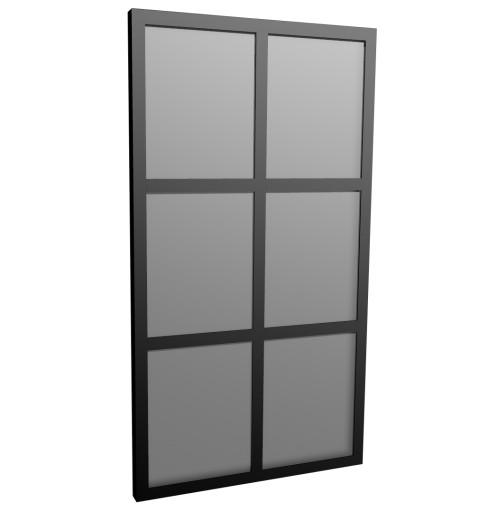 Передняя рамка, MAT BLACK AL1 With MUNTAIN, размеры