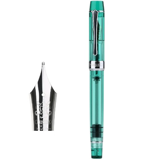 Penbbs 355 Демонстрационная перьевая ручка с акриловым поршнем из смолы