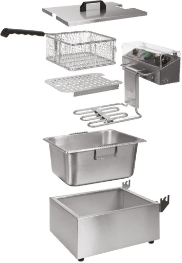 FRYTOWNICA GASTRONOMICZNA 2-KOMOROWA 2X6L YATO