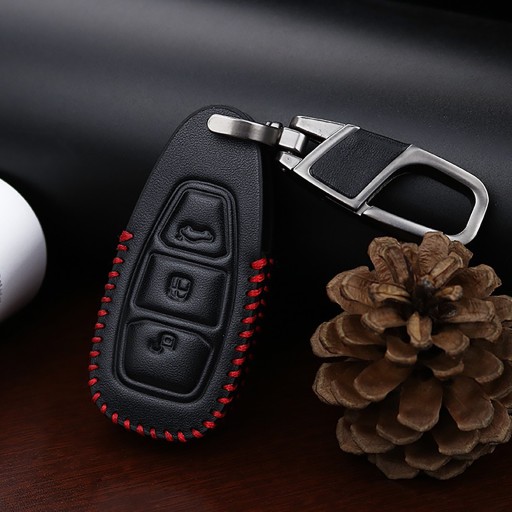 Кожаный чехол для ключей FORD Focus Galaxy Grand C-Max Mondeo S-Max Ranger