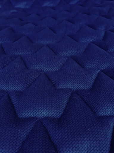 Gruby koc z wypełnieniem 100x135cm Podniebny ocean