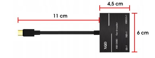 СЧИТЫВАНИЕ КАРТ ПАМЯТИ XQD SD SDHC SDXC ПК USB C 3.0