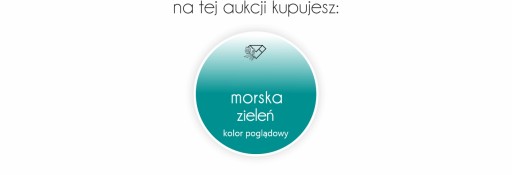 MORSKA ZIELEŃ Wstążka Rwana szyfonowa 2 cm/148 cm