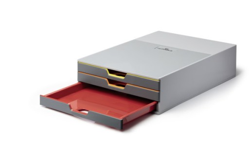 Organizer z szufladami na dokumenty Durable Varicolor 3 szuflady