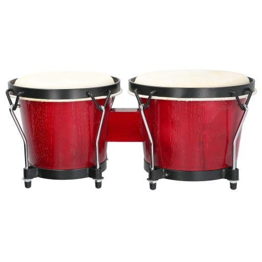 Drewniane afrykańskie bongosy bęben Djembe