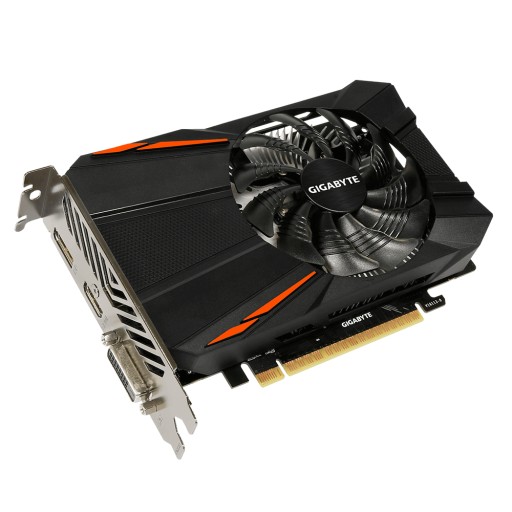 Видеокарта Gigabyte GeForce GTX 1050 Ti 4 ГБ GDDR5