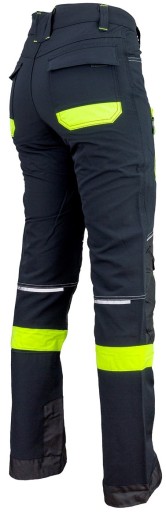 Гибкие мужские рабочие брюки SOFTSHELL, светоотражающие, усиленные СРОЧНО