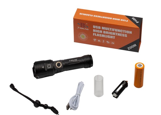 X-BALOG САМЫЙ МОЩНЫЙ ФАКЕЛ XHP100 USB POWERBANK