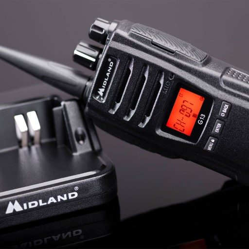 Профессиональные рации Midland G13 HP + программирование HighPower CYFR