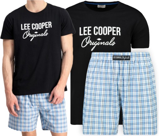 Пижама мужская Lee Cooper 38179 ЧЕРНАЯ хлопок, L