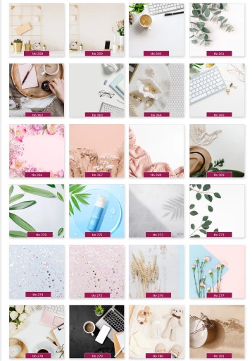 TŁA FOTOGRAFICZNE FLAT LAY 50x50 Blog Instagram