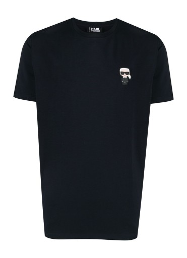 granatowa koszulka meska karl lagerfeld tshirt meski bawelniany r.XL