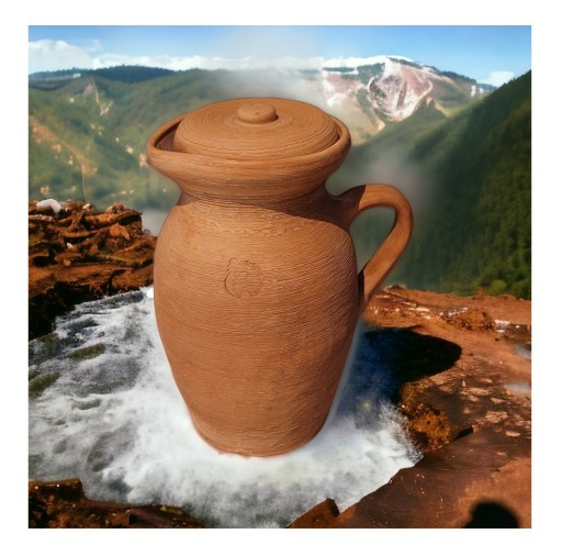 Натуральный очищающий фильтр для воды из глины спа, кувшин 4л, польский