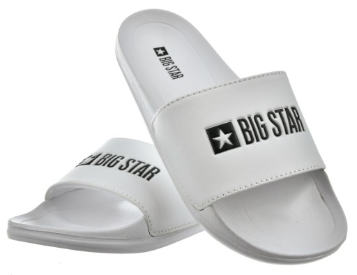 Женские шлепанцы Big Star NN274A655 белые 40