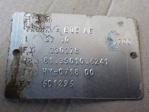 MAN TGL 7.180 ВСТАВКА ОСИ 37/10 РЕЗИСТОР ЗАДНЕЙ ОСИ