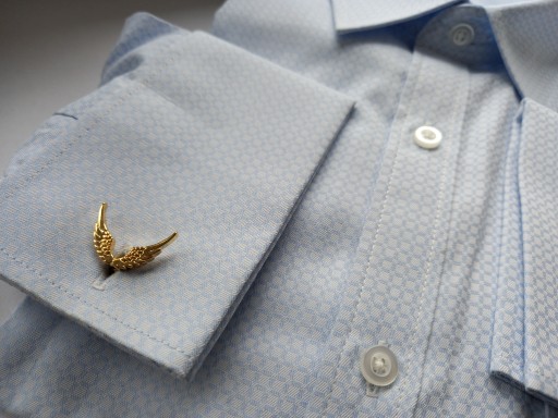 Запонки с узором GOLD WINGS
