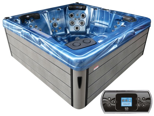 Jacuzzi ogrodowe wanna z hydromasażem 6 os. 230x230x95cm AG-9 BALBOA GECKO