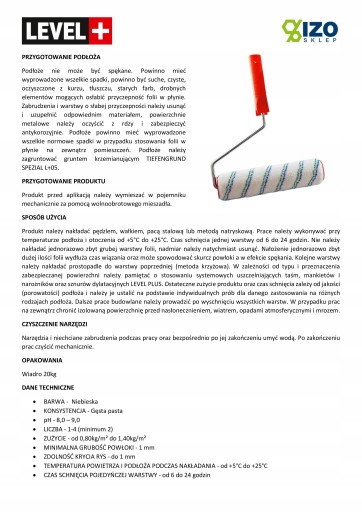Folia w płynie 20kg Wałek Malarski Hydroizolacja