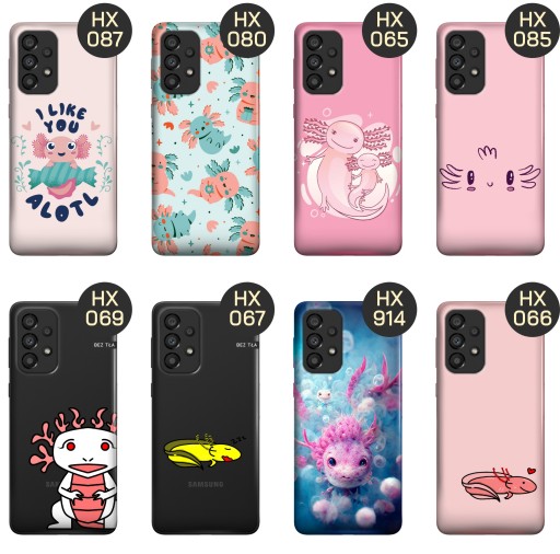 ETUI DO SAMSUNG GALAXY A33 5G WZORY AXOLOTL AKSOLOTL Z AKSOLOTLEM OBUDOWA