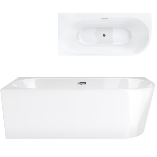 Отдельно стоящий ванна угловой Corsan Intero 170 x 80 Left Corsan Outlet -40%