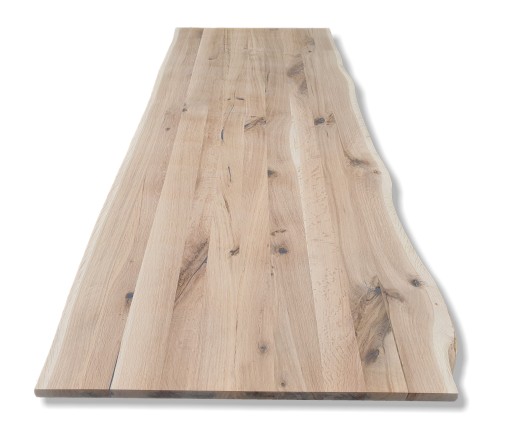 BLAT DĘBOWY RUSTIC, KRAWĘDŹ OFLIS, 200X90CM