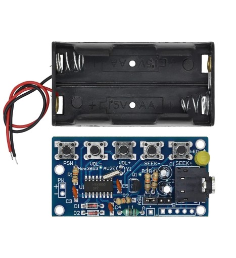 Radio FM 76-108MHz Stereo zmontowane działające