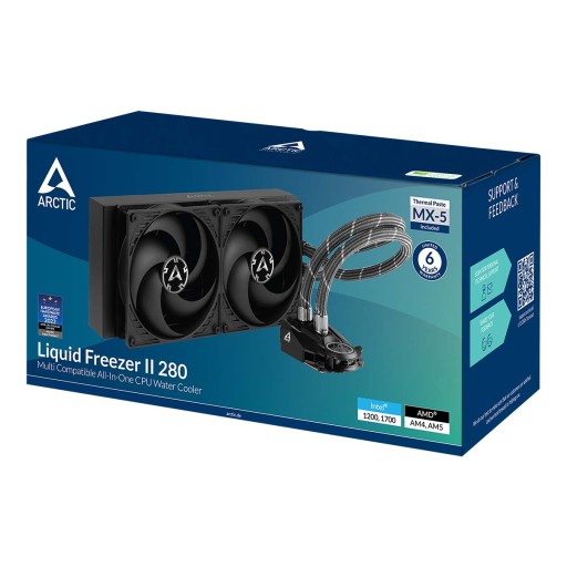 Arctic Liquid Freezer II 280 - Водяное охлаждение