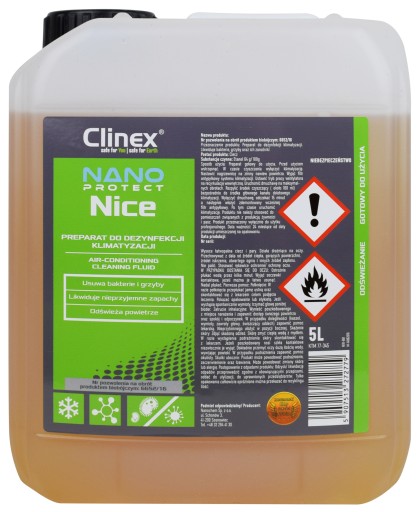 Clinex Nano NICE 5л для дезинфекции кондиционера