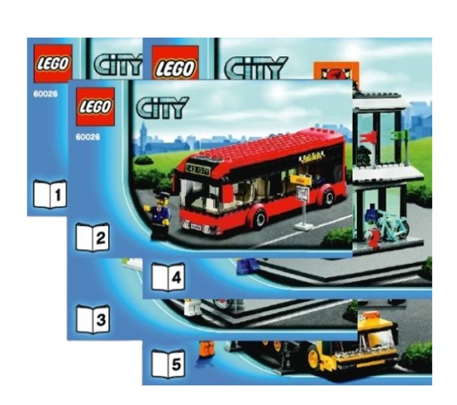 LEGO ИНСТРУКЦИИ - Город Town Square 60026 2013 г.