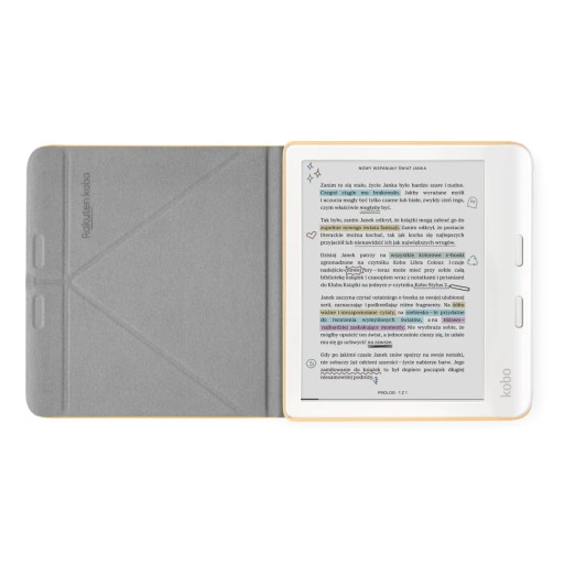 Цветное покрывало для сна Kobo Libra
