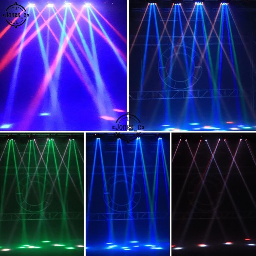 LED MINI EIGHT EIGHT EYES SPIDER LIGHT ЛУЧ ЛАМПА