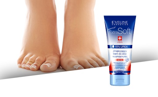 Eveline Extra Soft SOS смягчающий крем для ног от потрескавшихся пяток 100мл