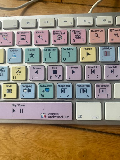 Клавиатура Apple A1243 Final Cut qwerty pl