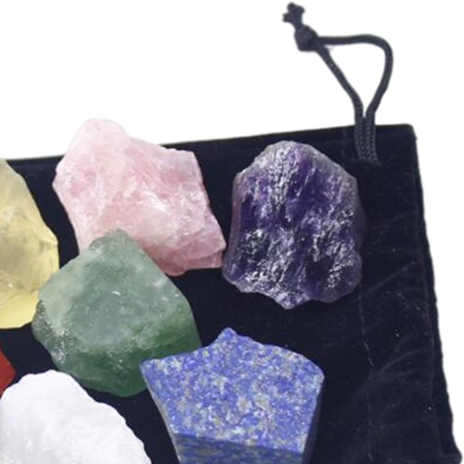 Naturalne kryształowe kamienie czakr do upadku, medytacji i kryształów Reiki 3-5 cm
