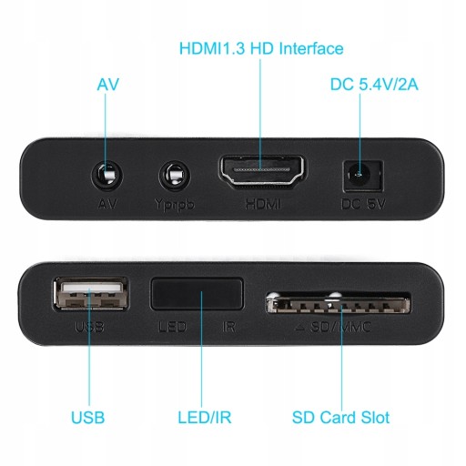 wkv-110-240V Full HD Mini Box Медиаплеер