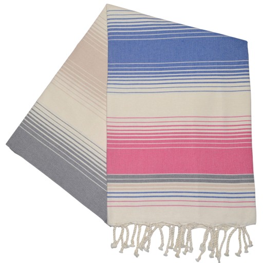 Арабское полотенце FOUTA для сауны, спа, пляжа, хаммама, хлопок 190 x 100 F27.15