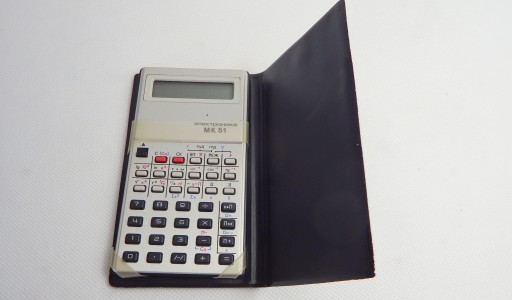 ЭЛЕКТРОНИКА МК51 СТАРЫЙ КОЛЛЕКЦИОННЫЙ КАЛЬКУЛЯТОР 1991 ГОДА