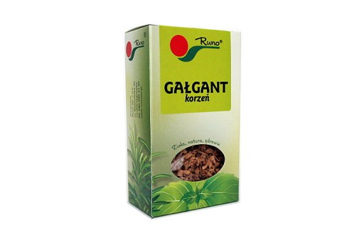 Galgant korzeń 50g Runo WZMACNIA SERCE ŁAGODZI BÓL