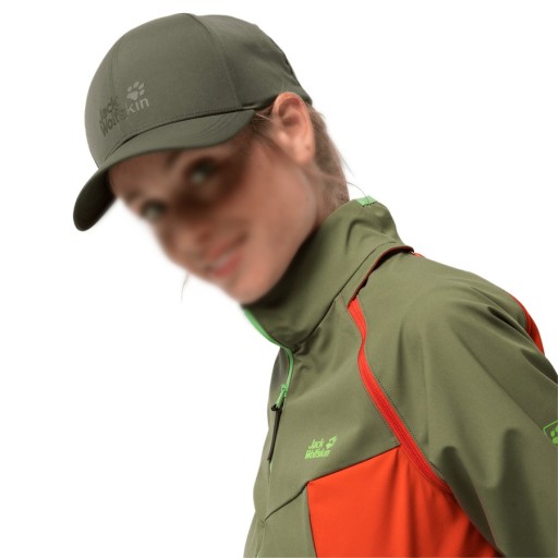 JACK WOLFSKIN Туристическая бейсболка ветрозащитная UPF унисекс