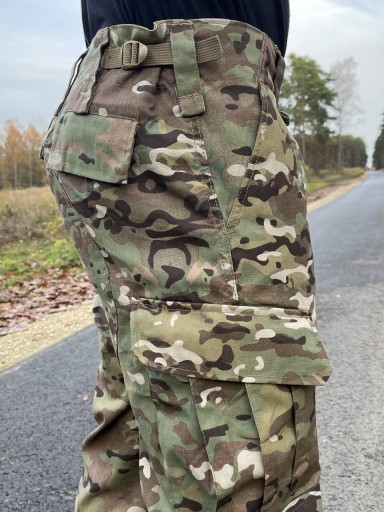 Тактические военные брюки Multicam WZ10 Texar XL