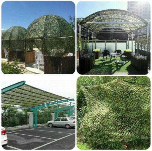 камуфляж сетка военный сад 4x5 м тень экран 20m2
