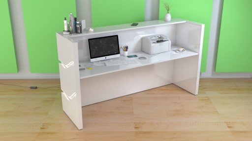 Ресепшн R79 215x70см LED