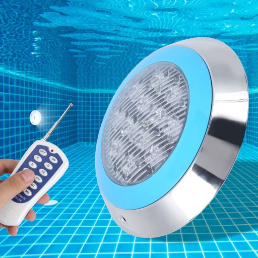 12LED 12W AC12V Настенный светильник для бассейна с дистанционным управлением