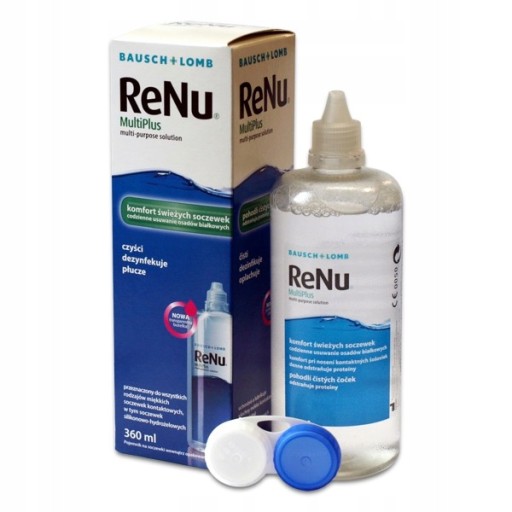 RENU MULTIPLUS 2шт X360ML КОНТАКТНЫЕ ЛИНЗЫ ЖИДКОСТЬ + БЕСПЛАТНЫЙ КОНТЕЙНЕР