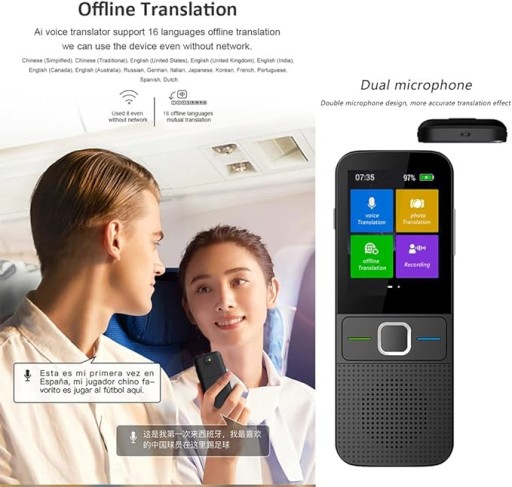 TRANSLATOR Tłumacz 137 języków WiFi Hotspot Tłumacz offline
