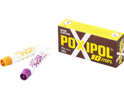 POXIPOL КЛЕЙ ПЛАСТИКОВЫЙ СВЯЗУЮЩИЙ, ПРОЗРАЧНЫЙ, ДВУХКОМПОНЕНТНЫЙ 14мл