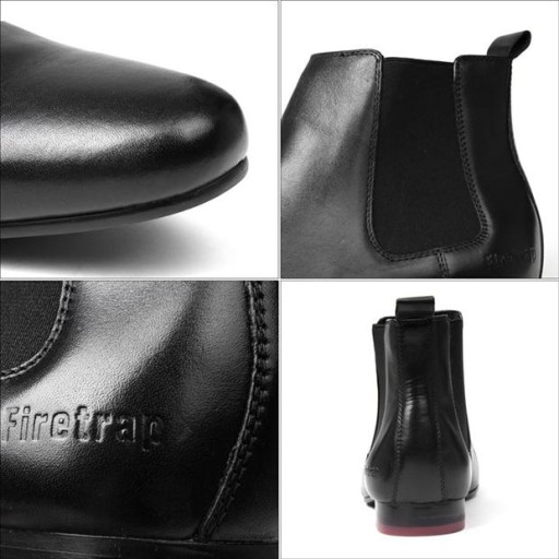 Мужские кожаные ЗИМНИЕ ОБУВИ FIRETRAP здесь 39 _28838