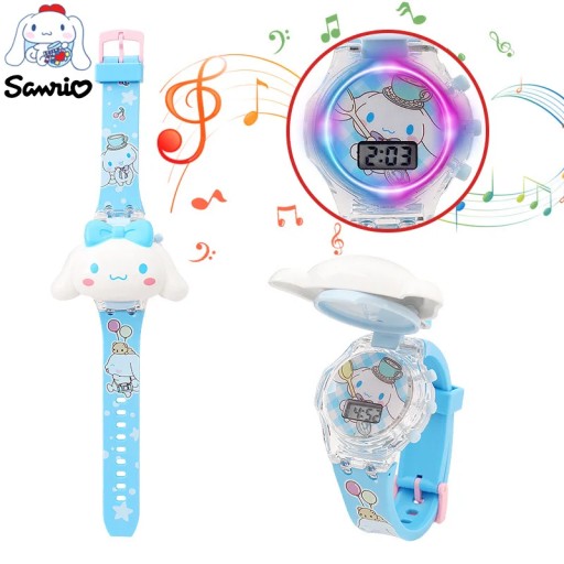 Часы Kawaii Sanrio, наручные часы Cinnamoroll, часы Kuromi, часы моей мелодии